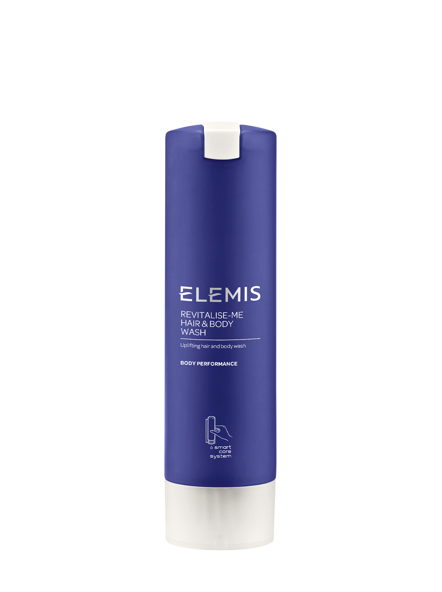 Elemis - hotel amanities by ADA Cosmetics - Hair & Body Shampoo in Smart Care dispenser.